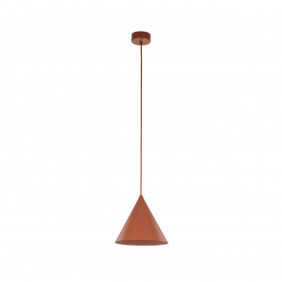 Lampa Wisząca Cono Brick | TK Lighting - Pomarańczowa, E27