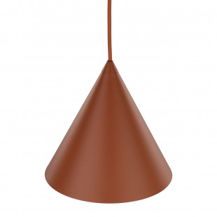 Lampa Wisząca Cono Brick | TK Lighting - Pomarańczowa, E27