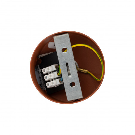 Lampa Wisząca Cono Brick | TK Lighting - Pomarańczowa, E27