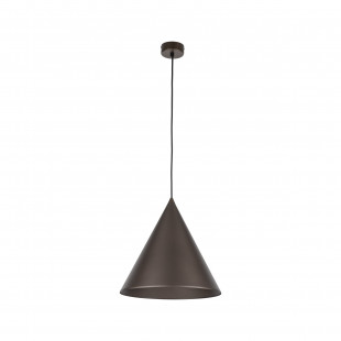 Lampa wisząca Cono Brown TK Lighting | Loftowa lampa stożkowa