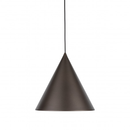 Lampa wisząca Cono Brown TK Lighting | Loftowa lampa stożkowa