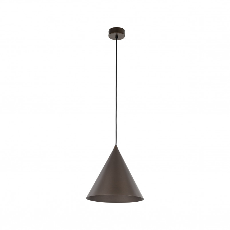 Lampa Wisząca Cono Brown 25cm | TK Lighting - Loftowa Elegancja