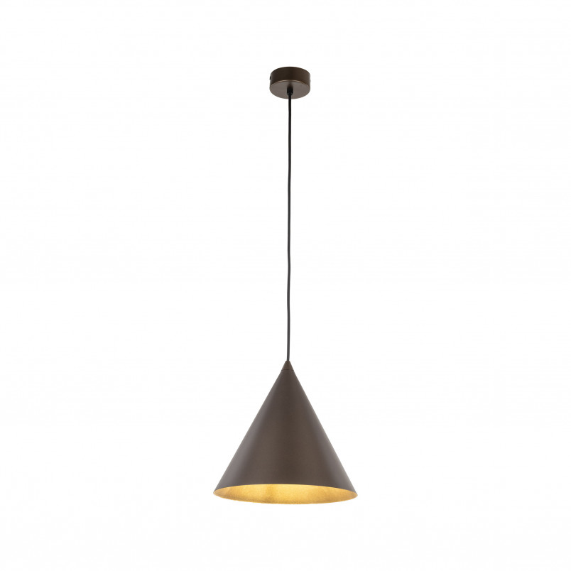 Lampa Wisząca Cono Brown 25cm | TK Lighting - Loftowa Elegancja