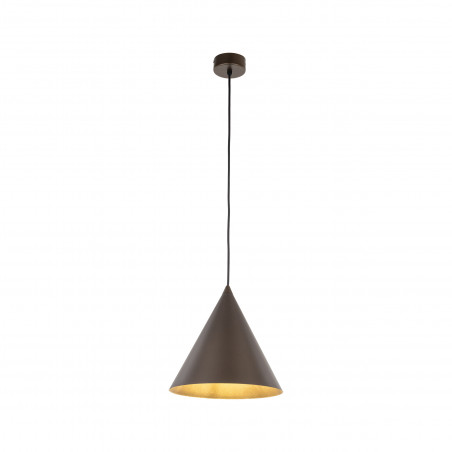 Lampa Wisząca Cono Brown 25cm | TK Lighting - Loftowa Elegancja