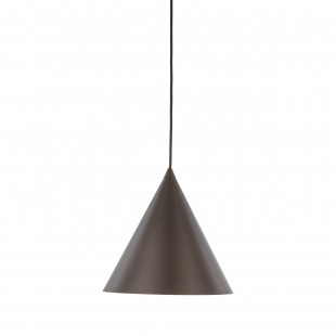 Lampa Wisząca Cono Brown 25cm | TK Lighting - Loftowa Elegancja