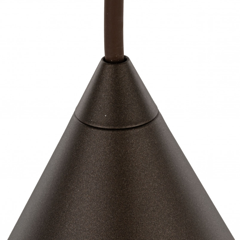 Lampa Wisząca Cono Brown TK Lighting | Loftowa Lampa E27