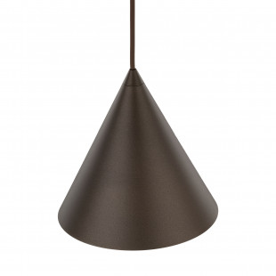 Lampa Wisząca Cono Brown TK Lighting | Loftowa Lampa E27