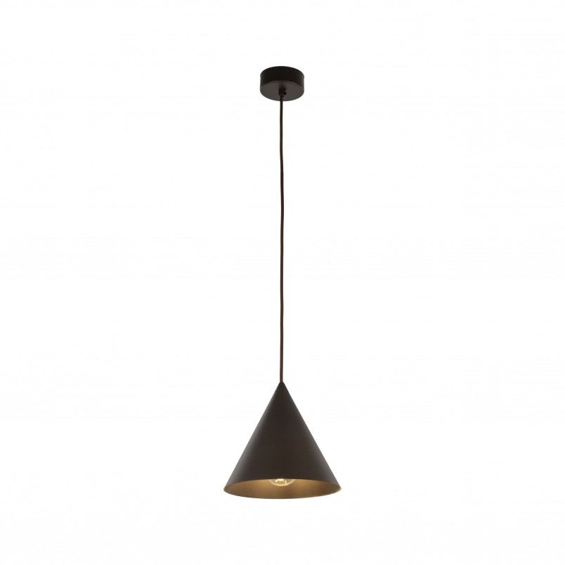 Lampa Wisząca Cono Brown TK Lighting | Loftowa Lampa E27