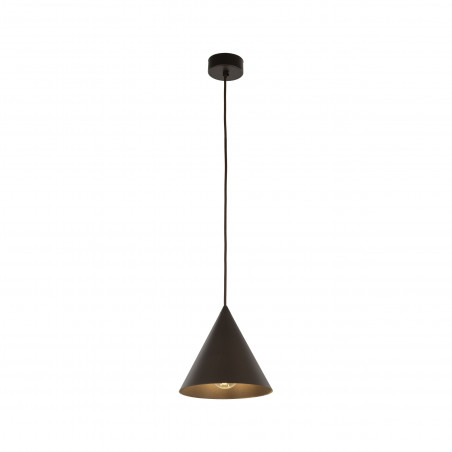 Lampa Wisząca Cono Brown TK Lighting | Loftowa Lampa E27