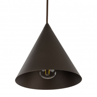 Lampa Wisząca Cono Brown TK Lighting | Loftowa Lampa E27
