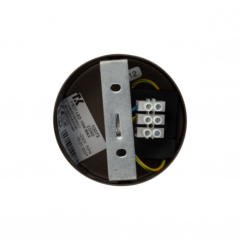 Lampa Wisząca Cono Brown TK Lighting | Loftowa Lampa E27