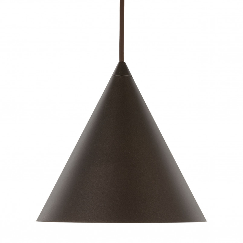 Lampa Wisząca Cono Brown TK Lighting | Loftowa Lampa E27