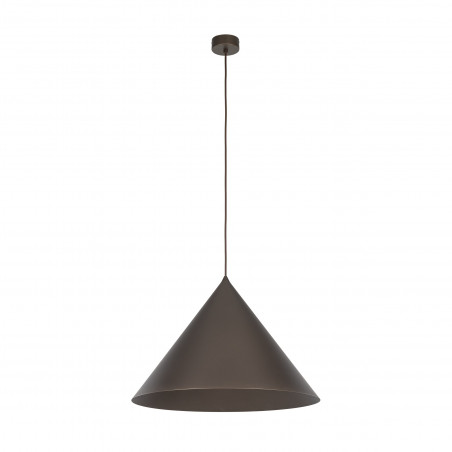 Lampa Wisząca Cono Brown TK Lighting | Loftowa, Stożkowa