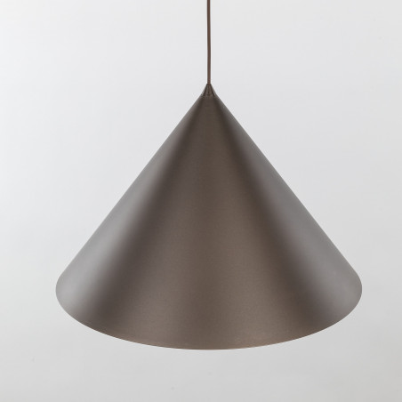 Lampa Wisząca Cono Brown TK Lighting | Loftowa, Stożkowa