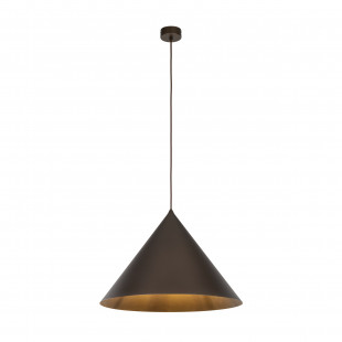 Lampa Wisząca Cono Brown TK Lighting | Loftowa, Stożkowa