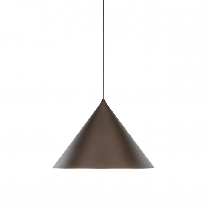 Lampa Wisząca Cono Brown TK Lighting | Loftowa, Stożkowa