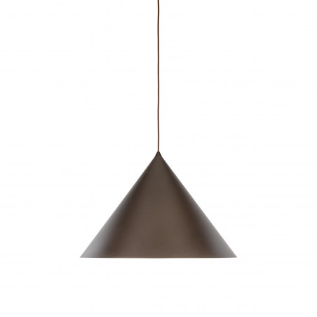 Lampa Wisząca Cono Brown TK Lighting | Loftowa, Stożkowa