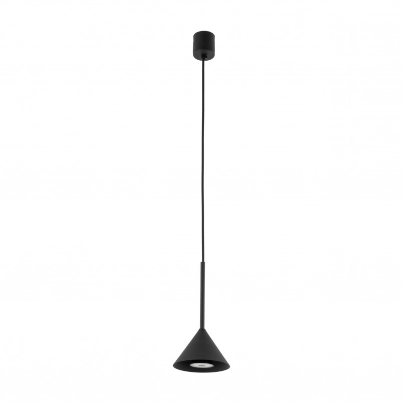 Lampa wisząca Cono Black TK Lighting | Loftowa, metalowa