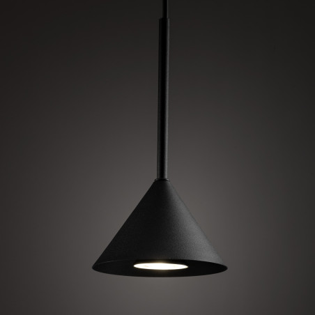 Lampa wisząca Cono Black TK Lighting | Loftowa, metalowa