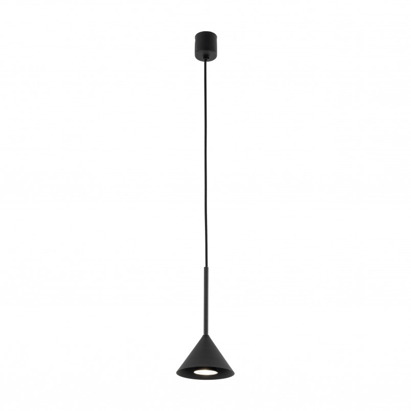 Lampa wisząca Cono Black TK Lighting | Loftowa, metalowa