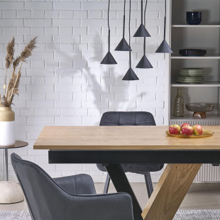Lampa Wisząca Cono Black 62cm | TK Lighting - Loftowa Elegancja
