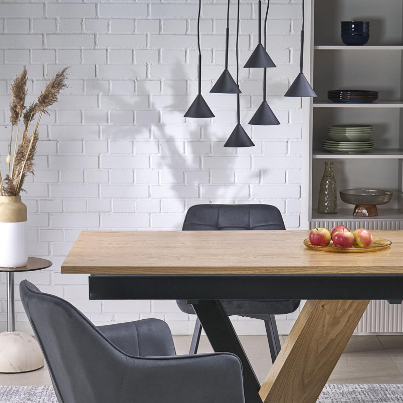Lampa Wisząca Cono Black 62cm | TK Lighting - Loftowa Elegancja