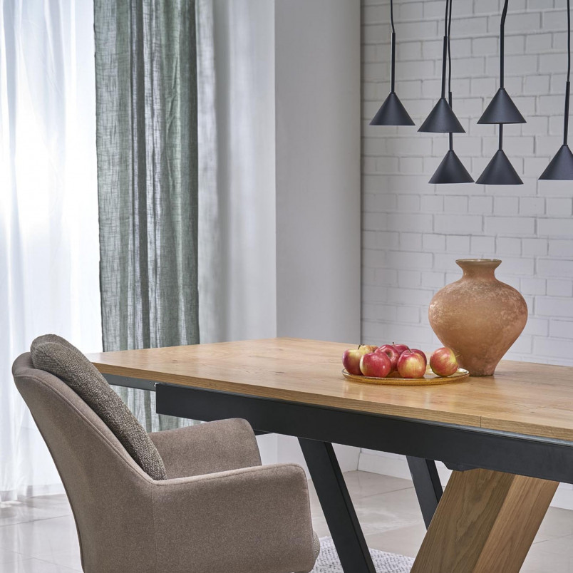 Lampa Wisząca Cono Black 62cm | TK Lighting - Loftowa Elegancja