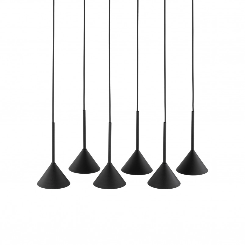 Lampa Wisząca Cono Black 62cm | TK Lighting - Loftowa Elegancja