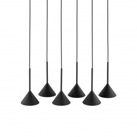 Lampa Wisząca Cono Black 62cm | TK Lighting - Loftowa Elegancja