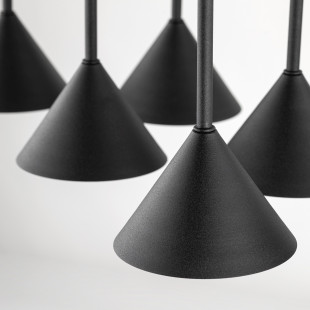 Lampa Wisząca Cono Black 62cm | TK Lighting - Loftowa Elegancja