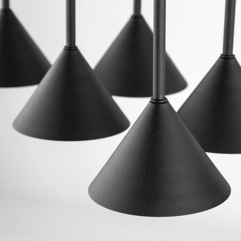 Lampa Wisząca Cono Black 62cm | TK Lighting - Loftowa Elegancja