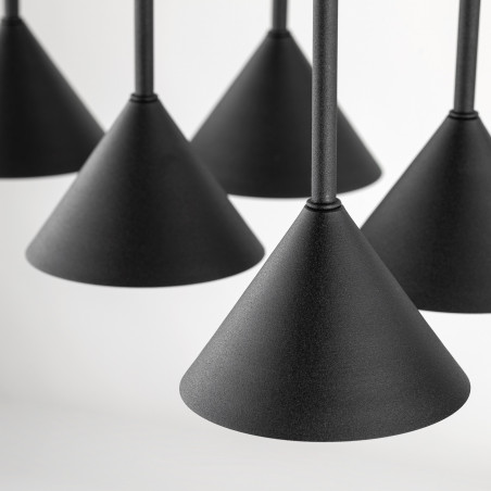 Lampa Wisząca Cono Black 62cm | TK Lighting - Loftowa Elegancja