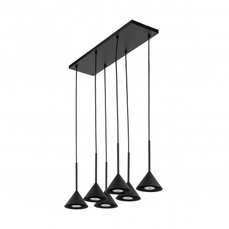 Lampa Wisząca Cono Black 62cm | TK Lighting - Loftowa Elegancja