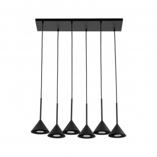 Lampa Wisząca Cono Black 62cm | TK Lighting - Loftowa Elegancja