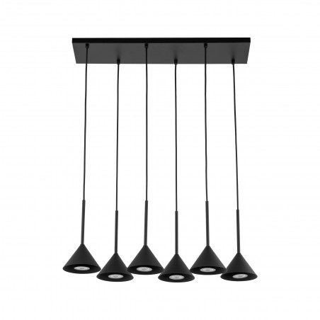 Lampa Wisząca Cono Black 62cm | TK Lighting - Loftowa Elegancja
