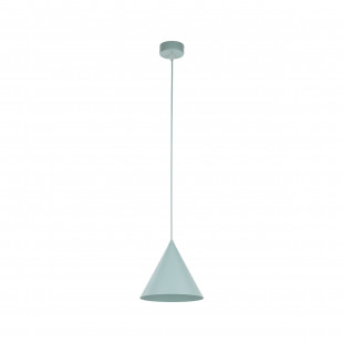 Lampa Wisząca Cono Mint - TK Lighting | Zielona, Stożkowa