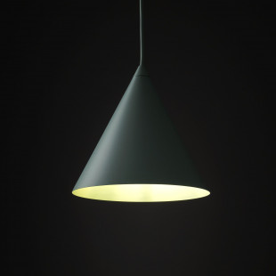 Lampa Wisząca Cono Mint - TK Lighting | Zielona, Stożkowa