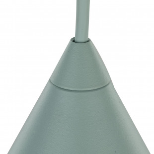 Lampa Wisząca Cono Mint - TK Lighting | Zielona, Stożkowa