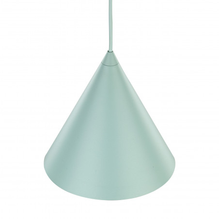 Lampa Wisząca Cono Mint - TK Lighting | Zielona, Stożkowa