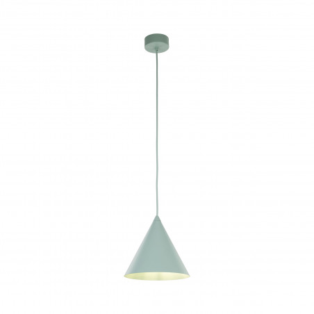 Lampa Wisząca Cono Mint - TK Lighting | Zielona, Stożkowa