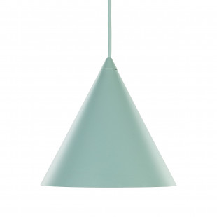 Lampa Wisząca Cono Mint - TK Lighting | Zielona, Stożkowa