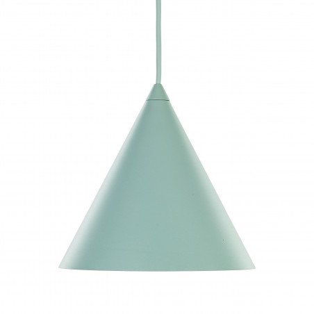 Lampa Wisząca Cono Mint - TK Lighting | Zielona, Stożkowa