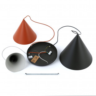 Lampa Wisząca Cono Mix - Multikolor | TK Lighting