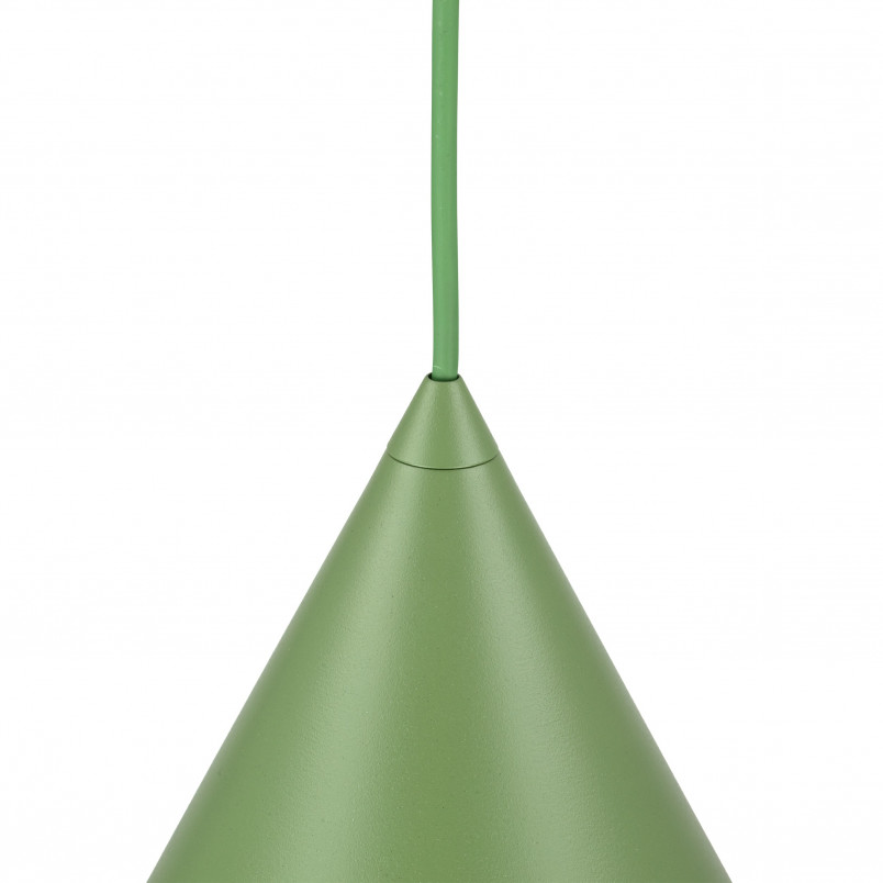 Lampa wisząca Cono zielona TK Lighting | Nowoczesny design