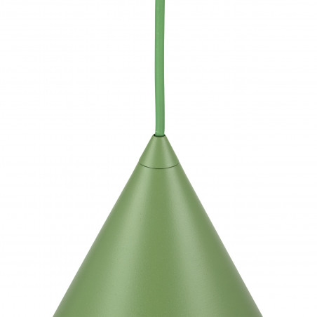 Lampa wisząca Cono zielona TK Lighting | Nowoczesny design