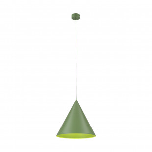 Lampa wisząca Cono zielona TK Lighting | Nowoczesny design