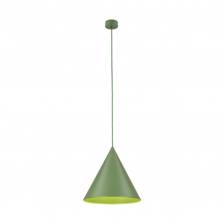 Lampa wisząca Cono zielona TK Lighting | Nowoczesny design