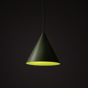 Lampa wisząca Cono Peapod zielona | TK Lighting - Stylowe oświetlenie