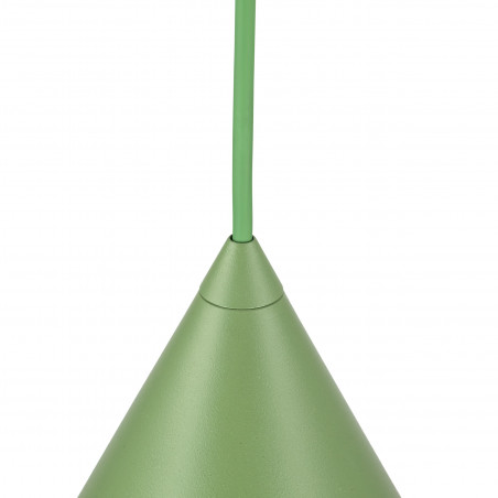 Lampa wisząca Cono Peapod zielona | TK Lighting - Stylowe oświetlenie