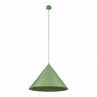 Lampa wisząca Cono Peapod zielona | TK Lighting - Oświetlenie